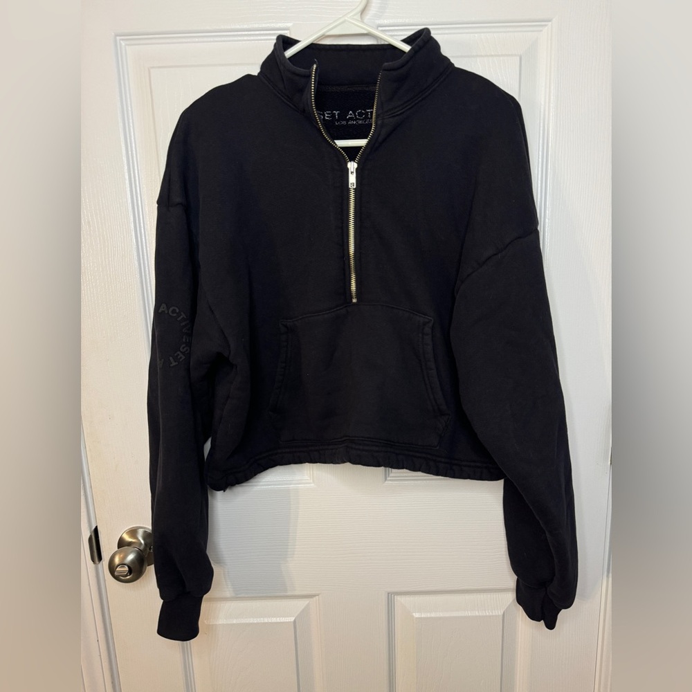SET Active Half Zip in Onyx OG